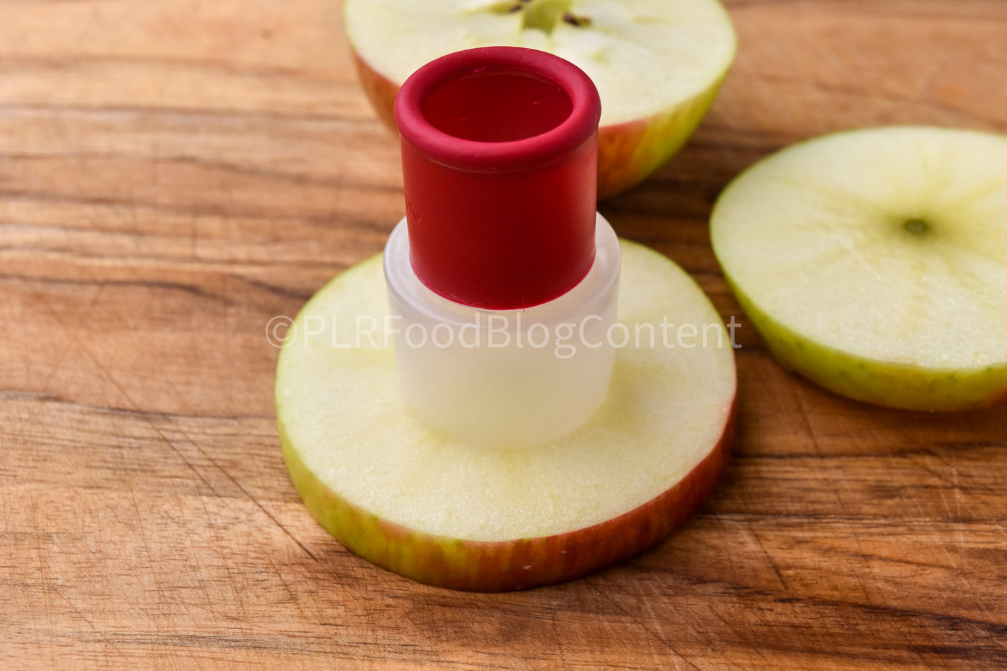 Donut Apples with Peanut Butter PLR