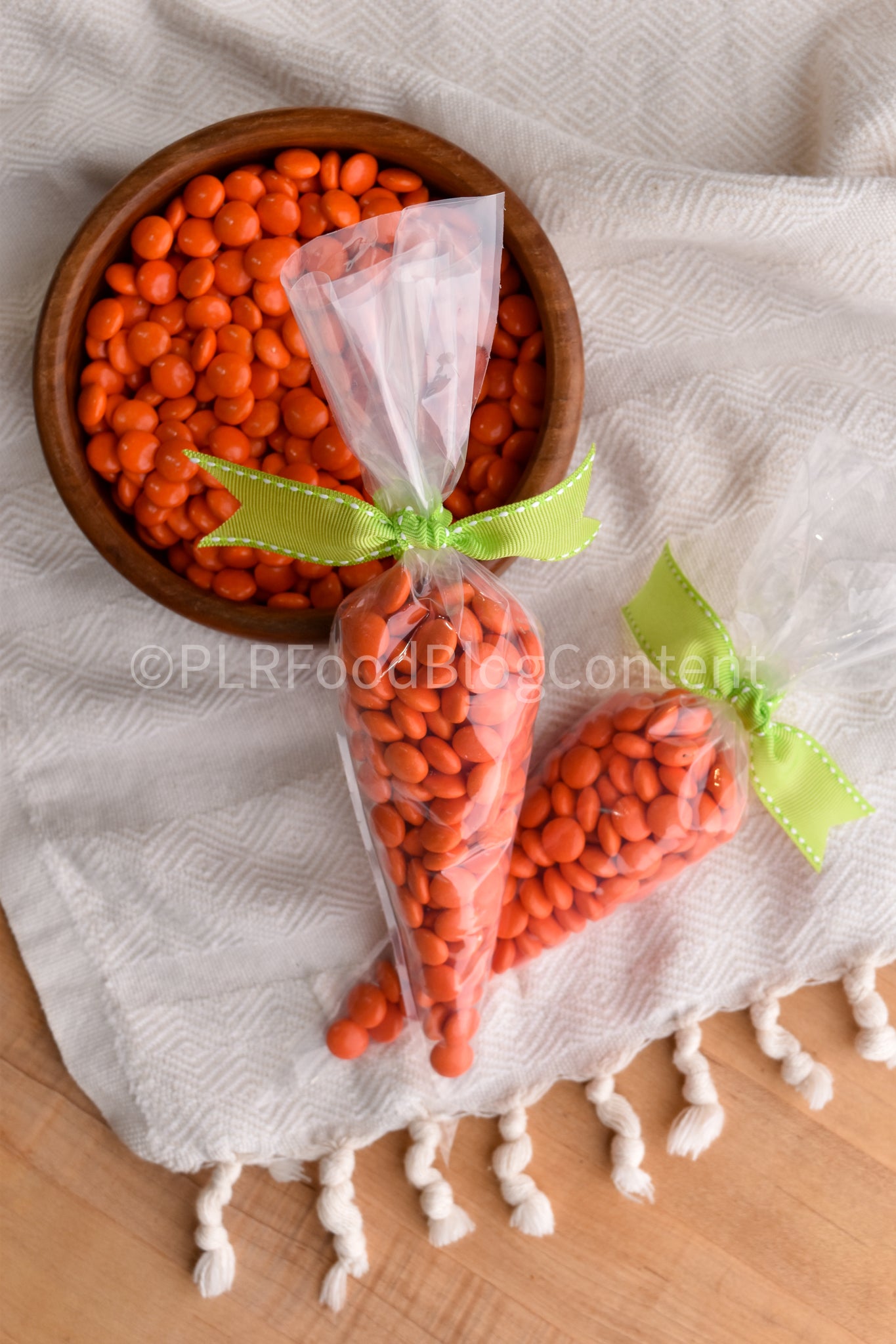 Easter Carrot Treat Bag Tutorial + Photos