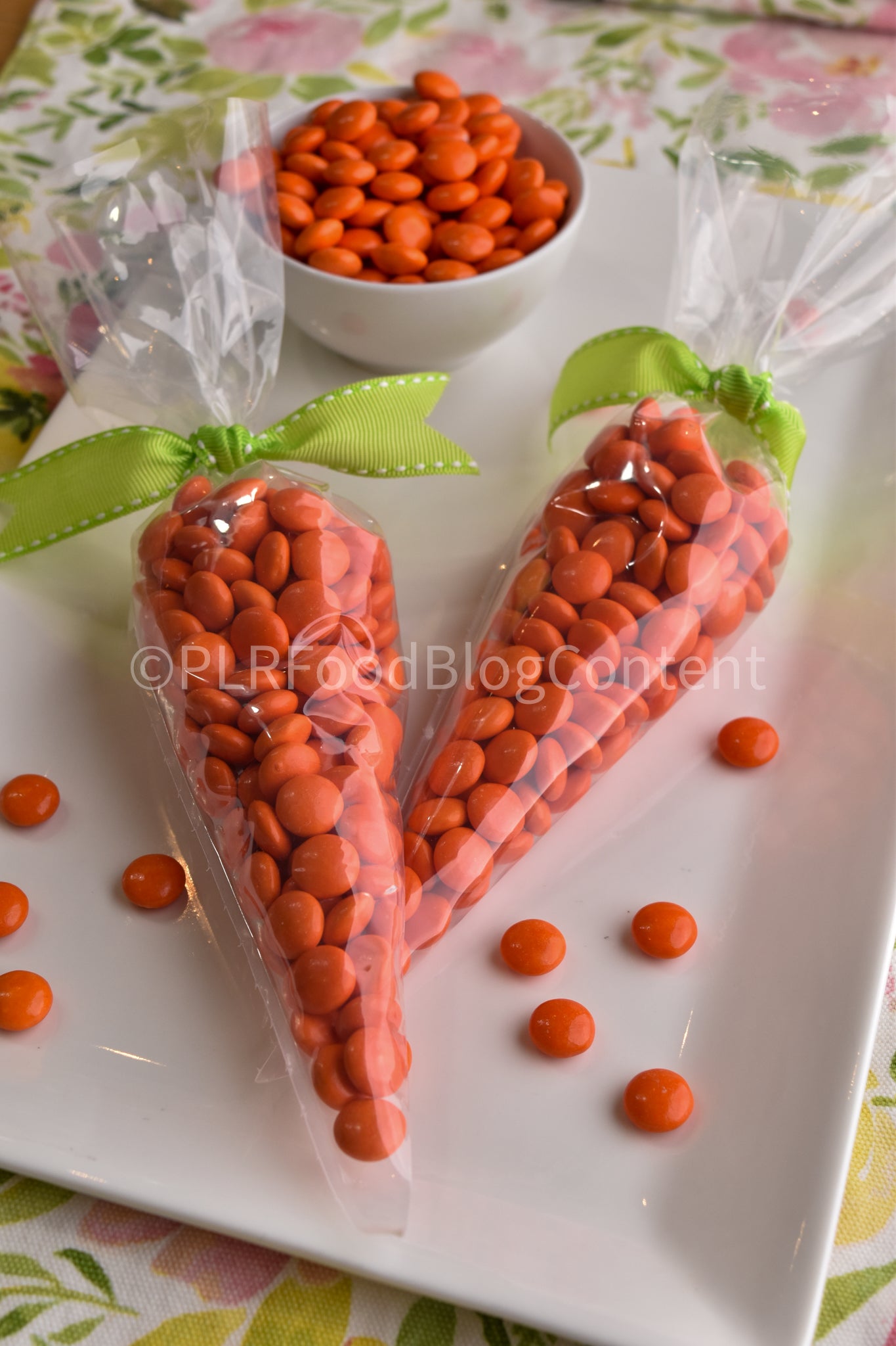 Easter Carrot Treat Bag Tutorial + Photos