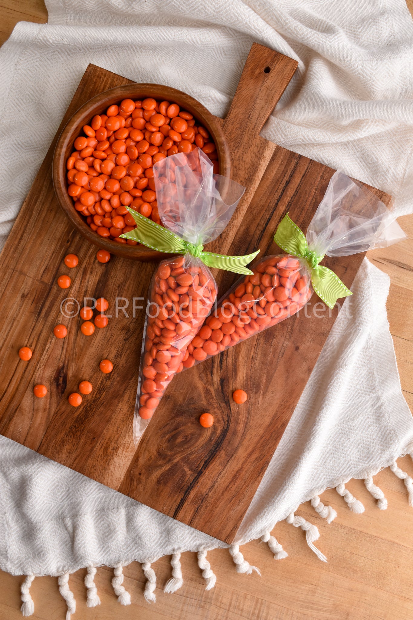 Easter Carrot Treat Bag Tutorial + Photos
