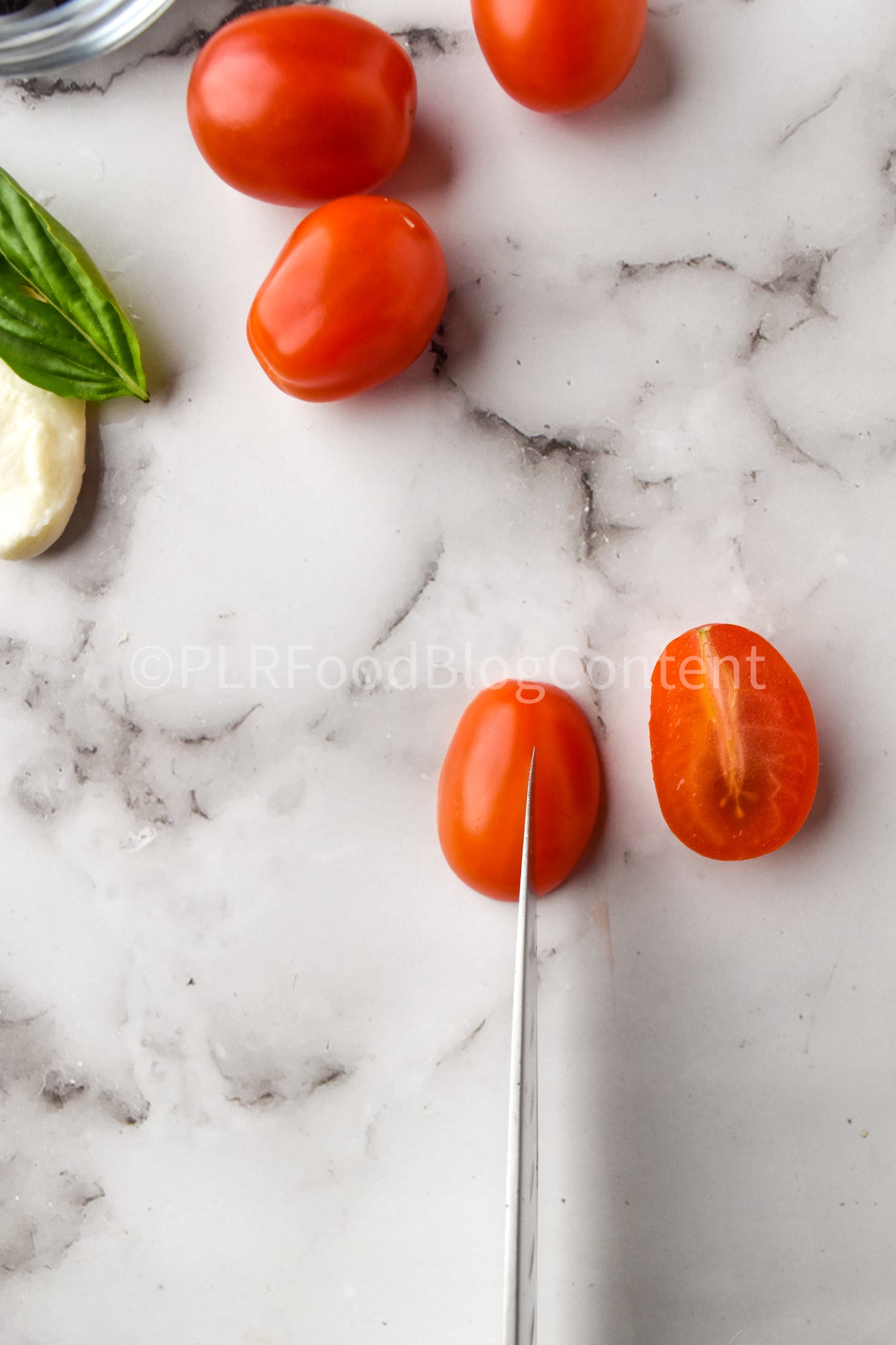 Caprese Ladybug Appetizer + VIDEO (PLR)