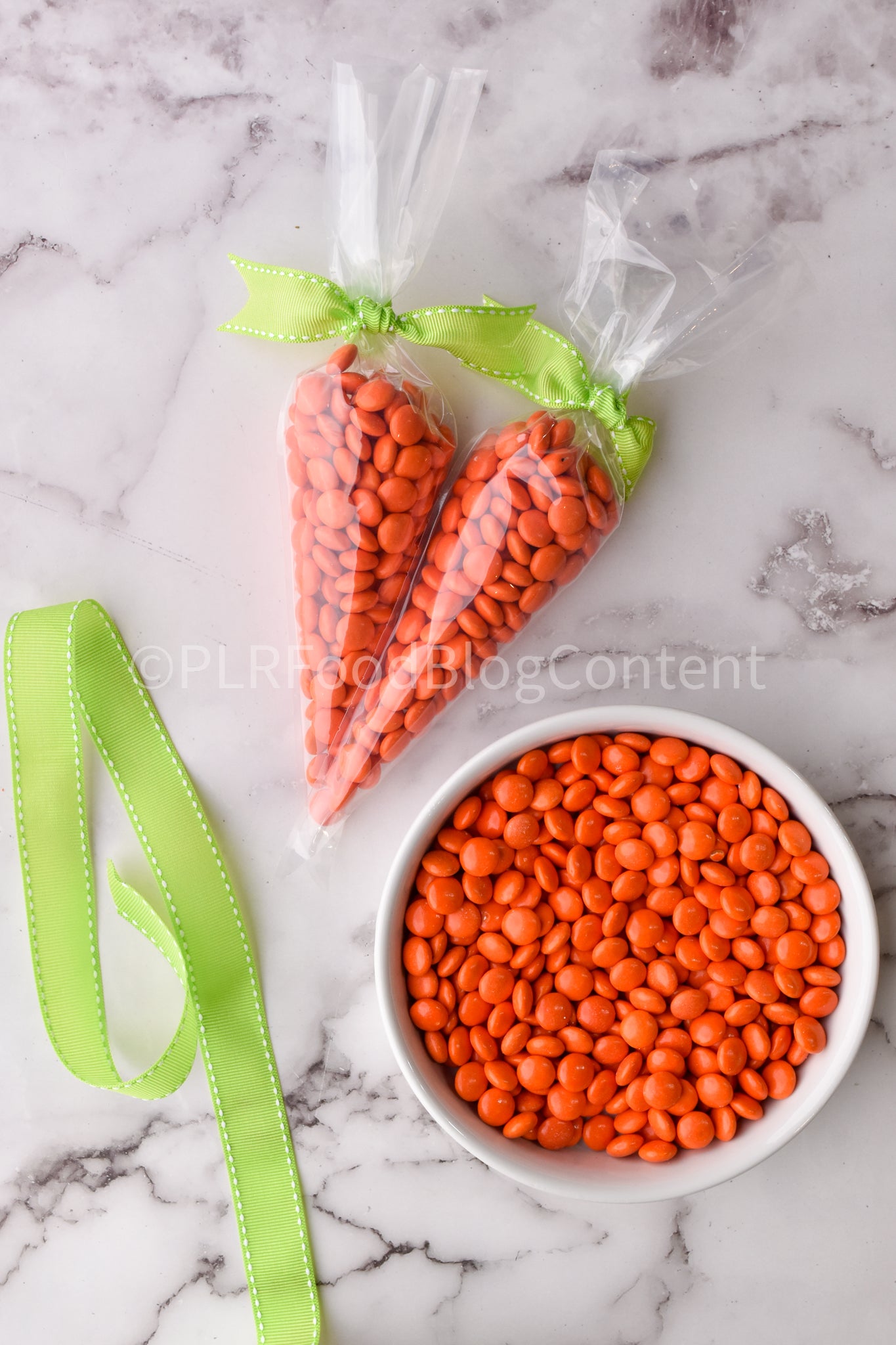 Easter Carrot Treat Bag Tutorial + Photos