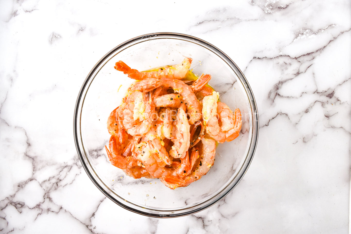 Grilled Lemon Garlic Parmesan Shrimp Skewers Set 1