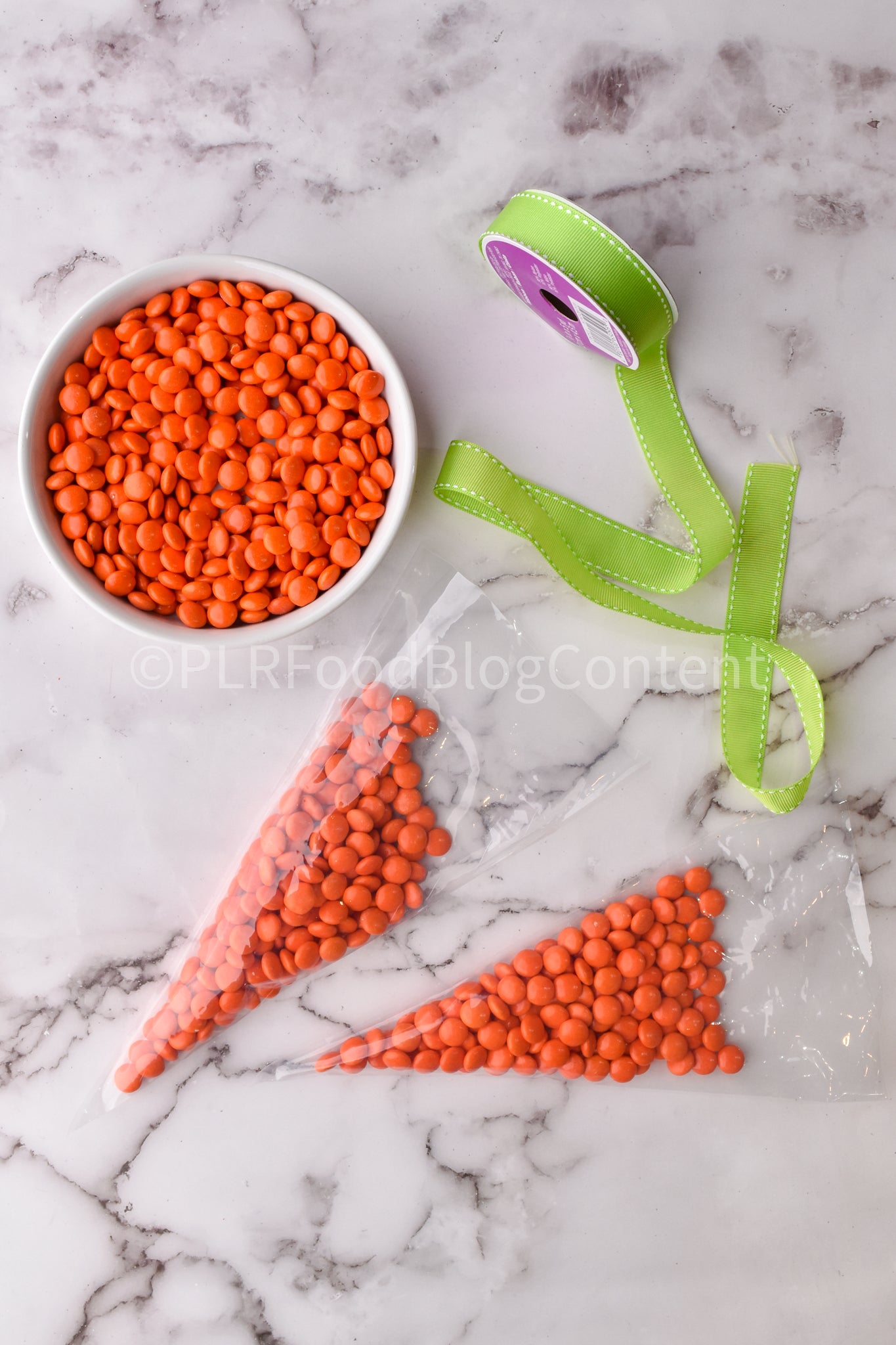 Easter Carrot Treat Bag Tutorial + Photos