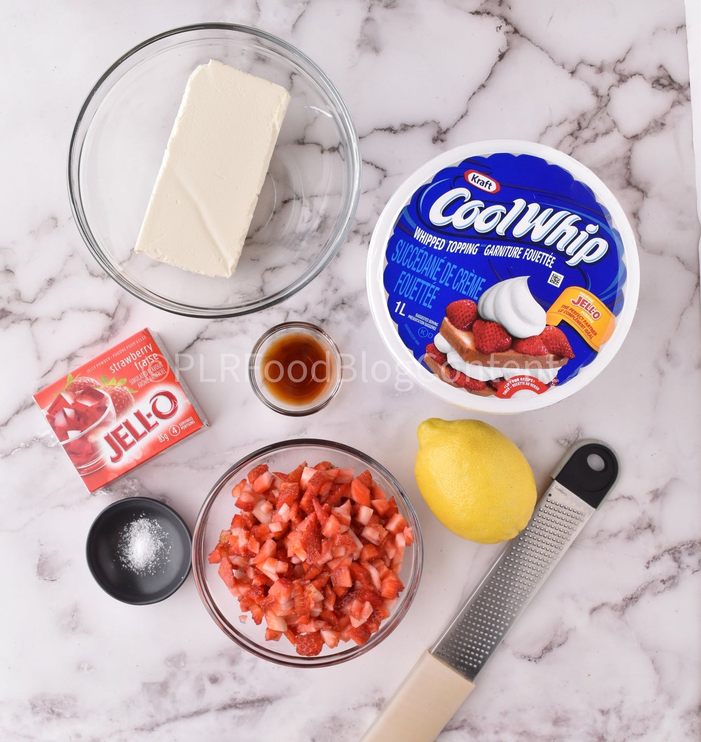 Strawberry Fluff Fruit Dip (SET 2 stone) + VIDEOS