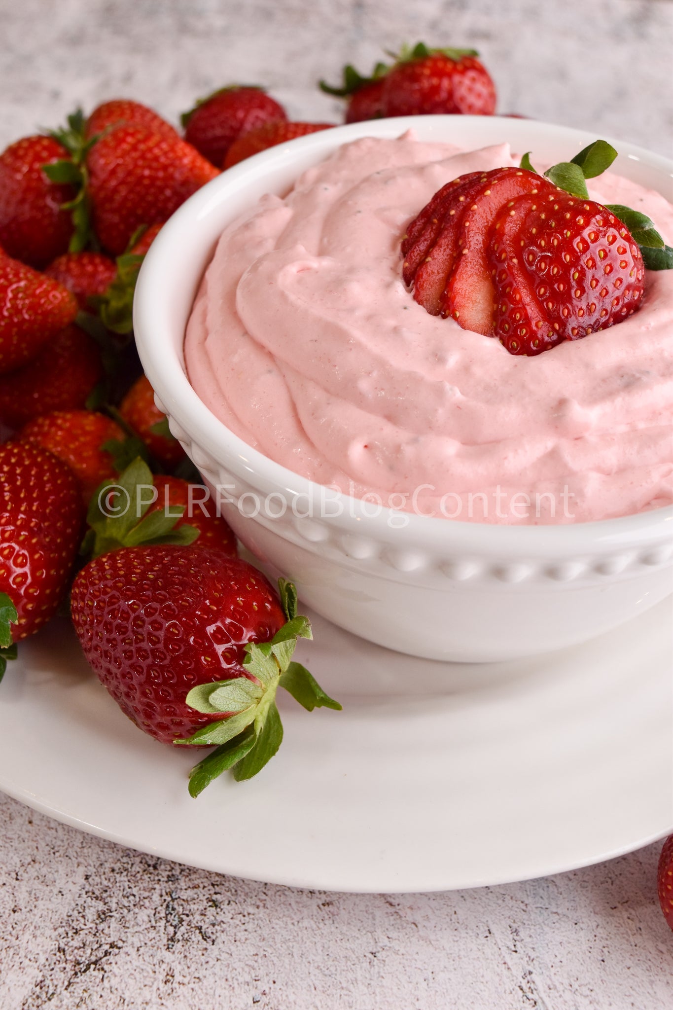 Strawberry Fluff Fruit Dip (SET 2 stone) + VIDEOS