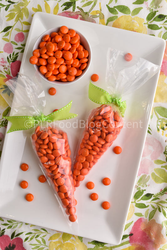 Easter Carrot Treat Bag Tutorial + Photos