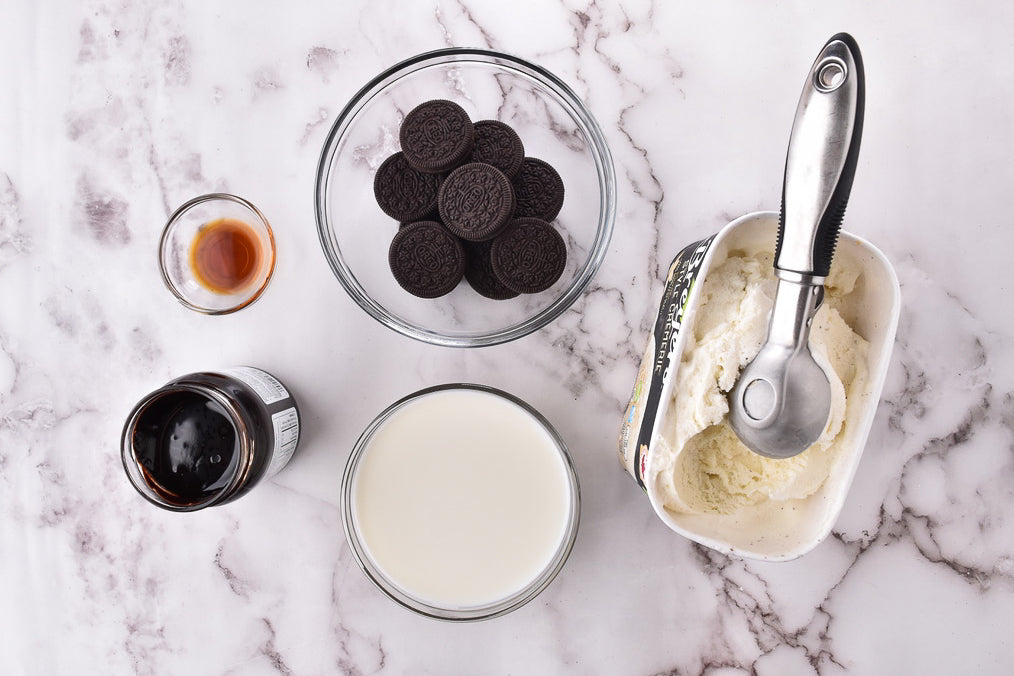 Oreo Milkshake Recipe (SET 5 marble) + VIDEOS