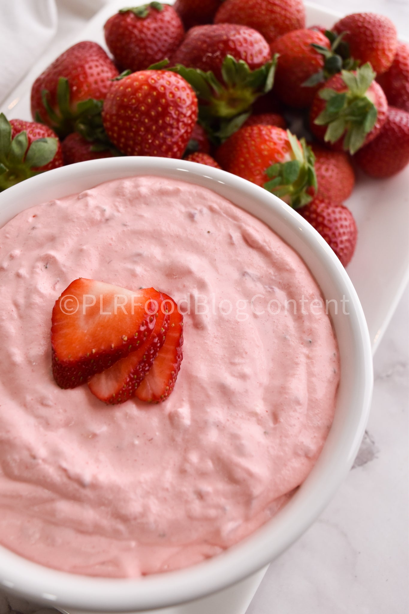 Strawberry Fluff Fruit Dip (SET 1 marble) + VIDEOS