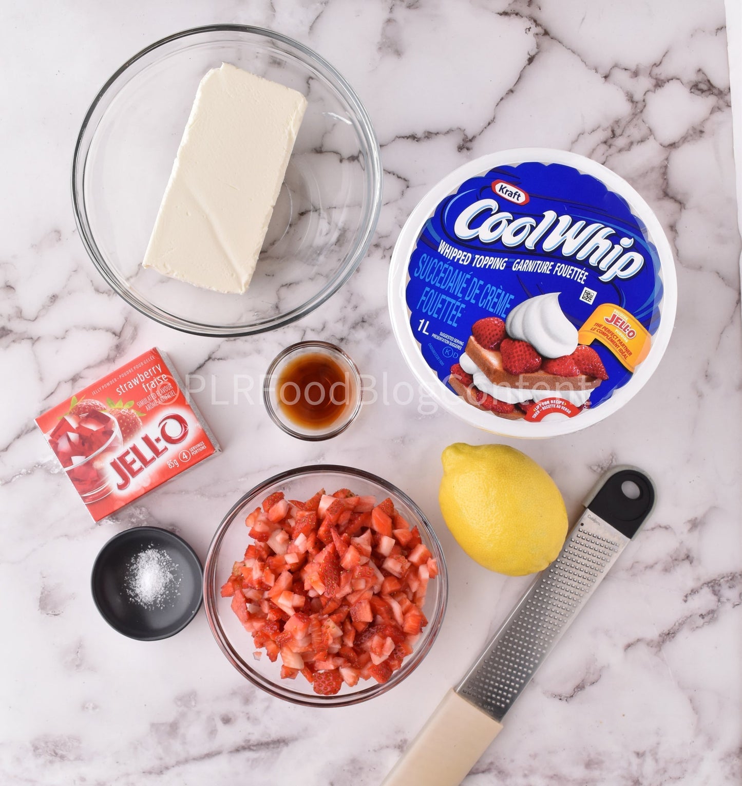 Strawberry Fluff Fruit Dip (SET 1 marble) + VIDEOS